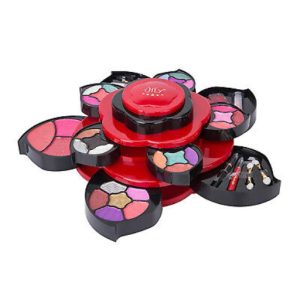 KMES PROFESSIONAL MAKEUP BRUSHES SET COLLECTION OF EYESHADOW PALETTES