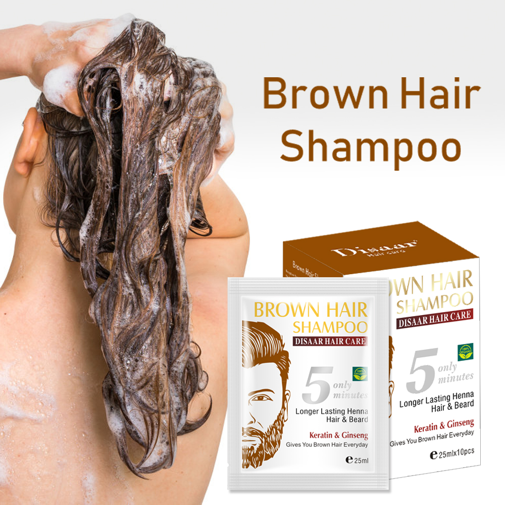 brown hair dye