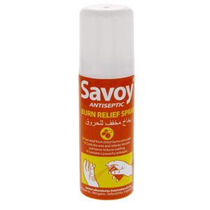 SAVOY ANTISEPTIC SPRAY FOR BURNS AND PAIN RELIEF