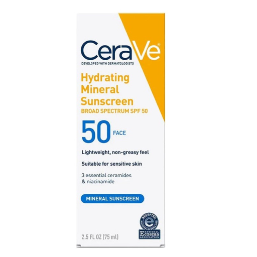 cerave hydrating mineral sunscreen cerave hydrating mineral sunscreen