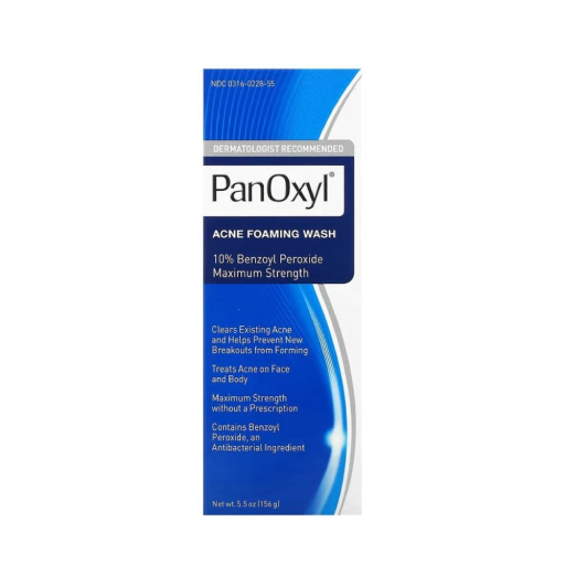 panoxyl acne foaming wash 10% benzoyl peroxide panoxyl acne foaming wash 10% benzoyl peroxide