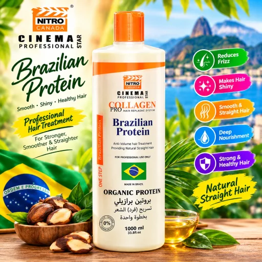 Nitro Cinema Professional Hair Collagen Pro Hair Relaxer System Nitro Cinema Professional Hair Collagen Pro Hair Relaxer System