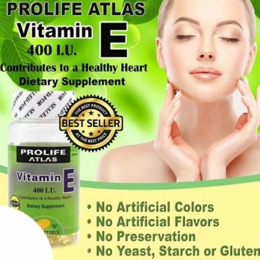 Prolife Atlas Vitamin E Softgel Prolife Atlas Vitamin E Softgel