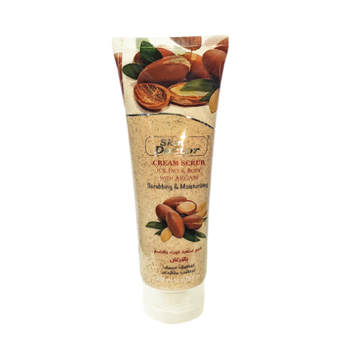 Skin Doctor Cream Scrub For Face & Body With Argan Skin Doctor Cream Scrub For Face & Body With Argan