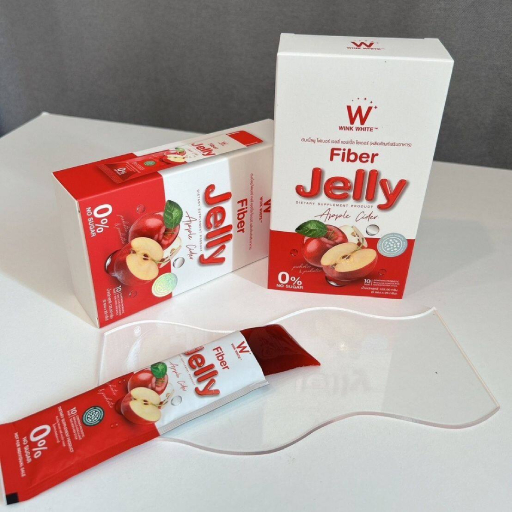 Wink White Fiber Jelly Dietary Supplement Apple Cider 0% Sugar Wink White Fiber Jelly Dietary Supplement Apple Cider 0% Sugar