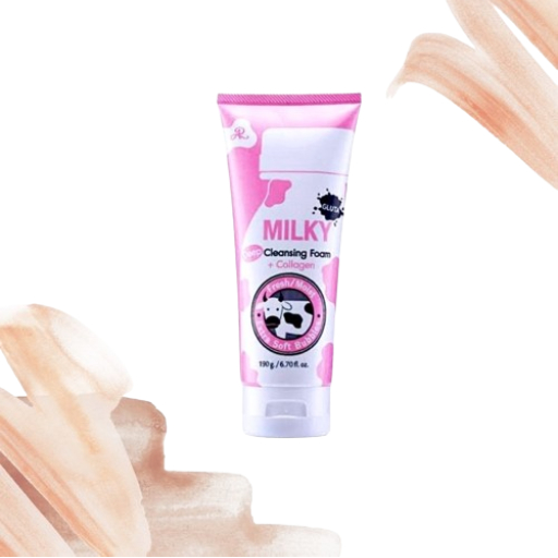 gluta milky cleansing foam + collagen