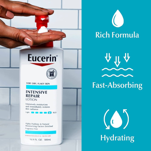 Eucerin flaky skin intensive repair lotion Al salhiya bldga elktra