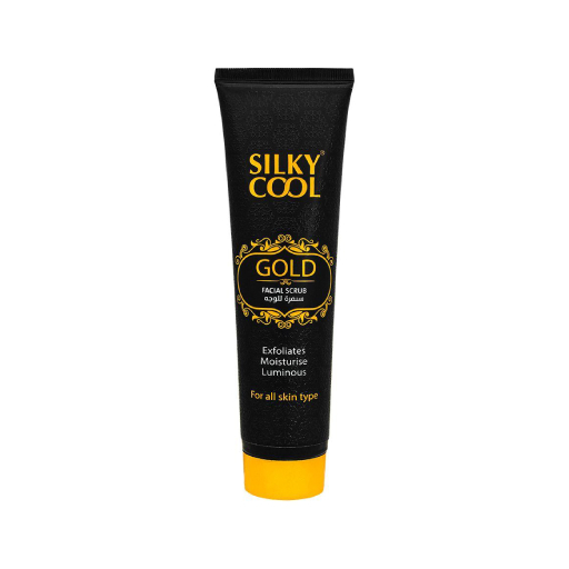 Silky Cool Gold Facial Scrub