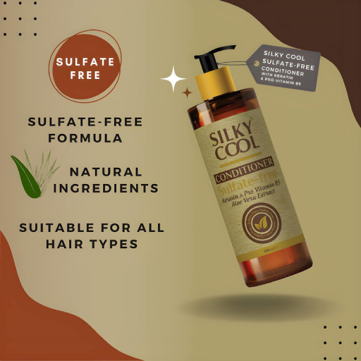 Silky Cool Hair Conditione Sulfate Free