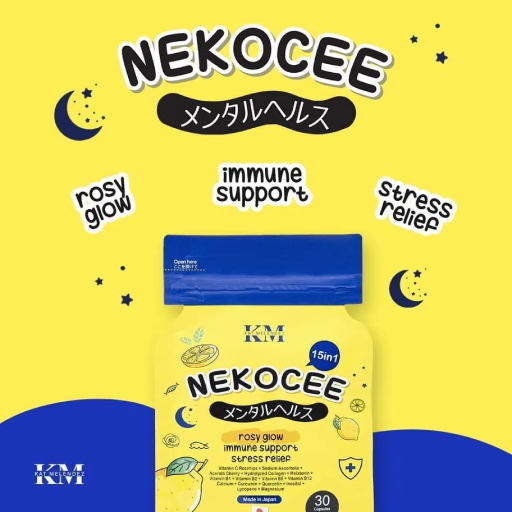 Nekocee Rosy Glow Stress Relief Capsule Nekocee Rosy Glow Stress Relief Capsule