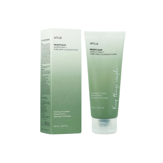 Anua Heartleaf Quercetinol Pore Deep Cleansing Foam Anua Heartleaf Quercetinol Pore Deep Cleansing Foam