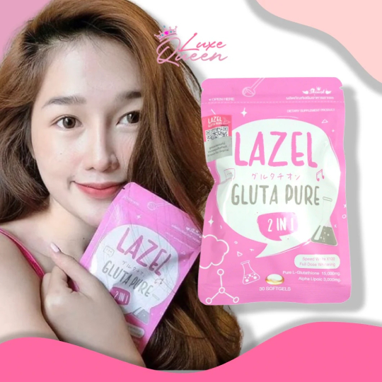Original Lazel Gluta Pure 2 In 1 Whitening Softgel Original Lazel Gluta Pure 2 In 1 Whitening Softgel