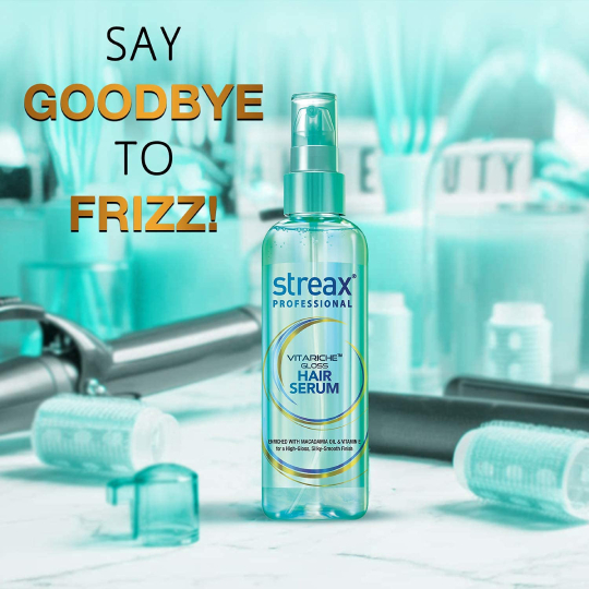 Streax Vitariche Gloss Hair Serum 100ml Streax Vitariche Gloss Hair Serum 100ml