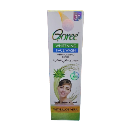 Goree Whitening Face Wash With Aloe Vera Goree Whitening Face Wash With Aloe Vera
