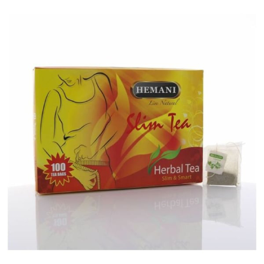 Hemani Slim Herbal Tea Slim & Smart 100 Tea Bags Hemani Slim Herbal Tea Slim & Smart 100 Tea Bags