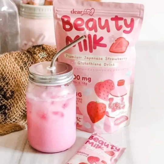 Strawberry Glutathione Drink Vitamin C Strawberry Glutathione Drink Vitamin C