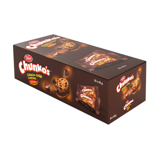 Tiffany Chunko's Choco Chip Cookies Chocolate Cream Sandwich Tiffany Chunko's Choco Chip Cookies Chocolate Cream Sandwich