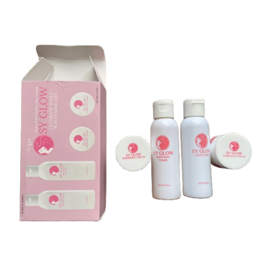 7 Days Whitening Challenge Sy Glow Ultimate Daily Whitening Set 7 Days Whitening Challenge Sy Glow Ultimate Daily Whitening Set