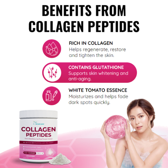 Nature Glow Collagen Peptides Whitening Powder Nature Glow Collagen Peptides Whitening Powder
