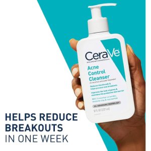 Cerave Acne Control Cleanser 2 % Salicylic Acid Acne Treatment ...