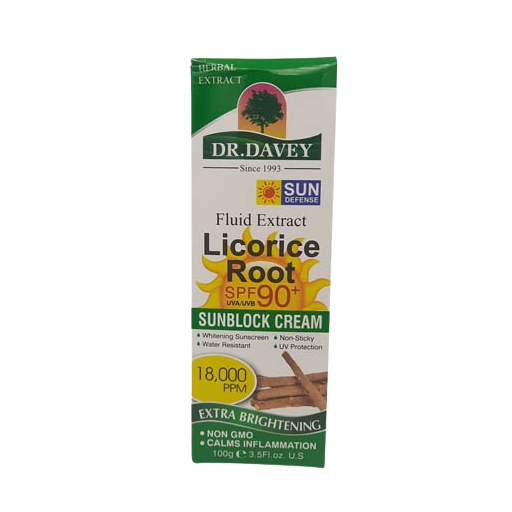Dr. Davey Licorice Root Sunblock Cream Dr. Davey Licorice Root Sunblock Cream