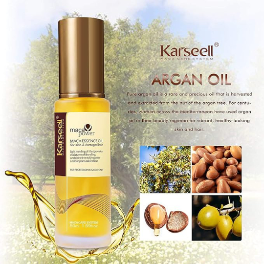 Karseell Maca Power Essence Hair Oil Serum 50ml Karseell Maca Power Essence Hair Oil Serum 50ml