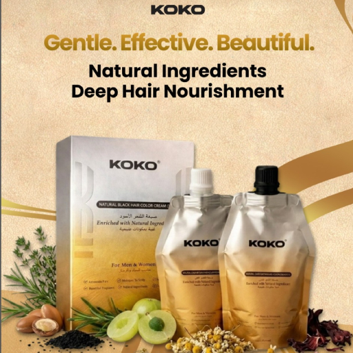 Koko Hair Color Cream 7.0,Ammonia-Free Non Allergic,Hair Coloring Cream 1000ml Koko Hair Color Cream 7.0,Ammonia-Free Non Allergic,Hair Coloring Cream 1000ml