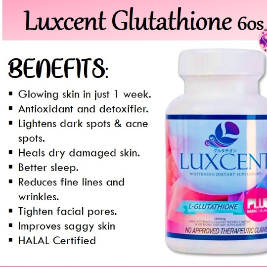 Luxcent Luminous Caps, For Skin Whitening