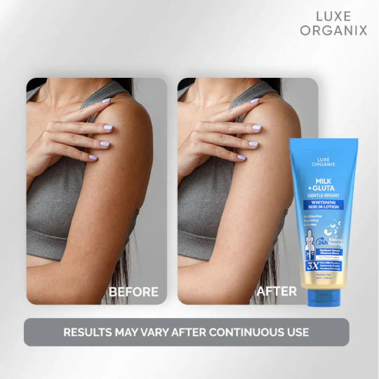 Luxe Organix Milk + Gluta Gentle Bright Luxe Organix Milk + Gluta Gentle Bright