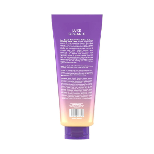 Luxe Organix Skin Whitening Serum Lotion Luxe Organix Skin Whitening Serum Lotion