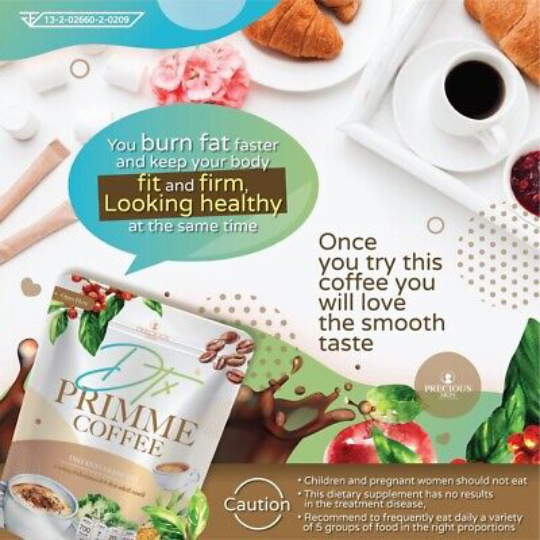 Precious Dtx Fiber Fat Burn Coffee