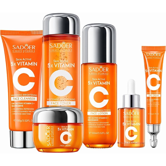 Original Sadoer 5x Vitamin C Skincare Set
