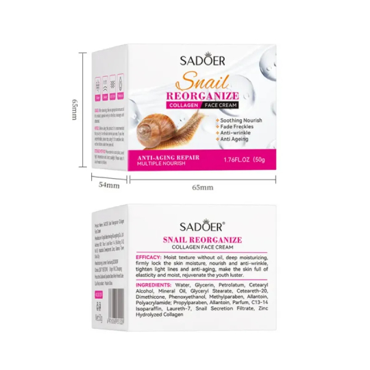 Sadoer Snail Soothing Nourish Cream Sadoer Snail Soothing Nourish Cream