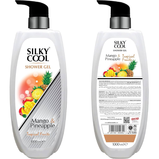 Silky Cool Cool Shower Gel Mango & Pineapple Silky Cool Cool Shower Gel Mango & Pineapple