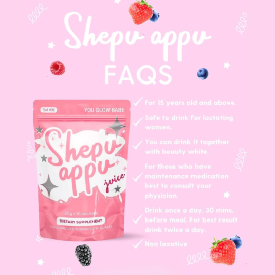 Tear Here You Glow Babe Shepu Appu Shape Up' Tear Here You Glow Babe Shepu Appu Shape Up'