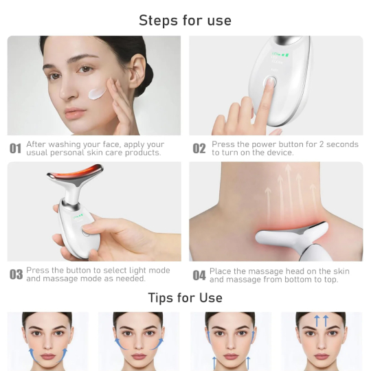 Led Wand- Intense Pulse Light, Wrinkle Reducing عصا LED - ضوء نبضي مكثف، لتخفيف التجاعيد