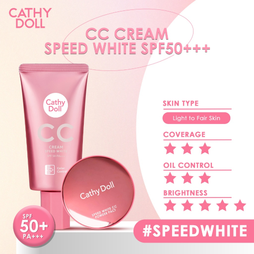 Cathy Doll Cc Cream Spf 50 Pa ++