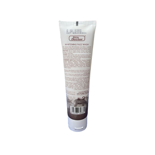Skin Doctor Natural Goat Milk Whitening Face Wash Skin Doctor Natural Goat Milk Whitening Face Wash