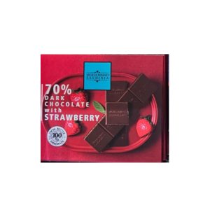 100 % Handmade Dark Chocolate With Strawberry