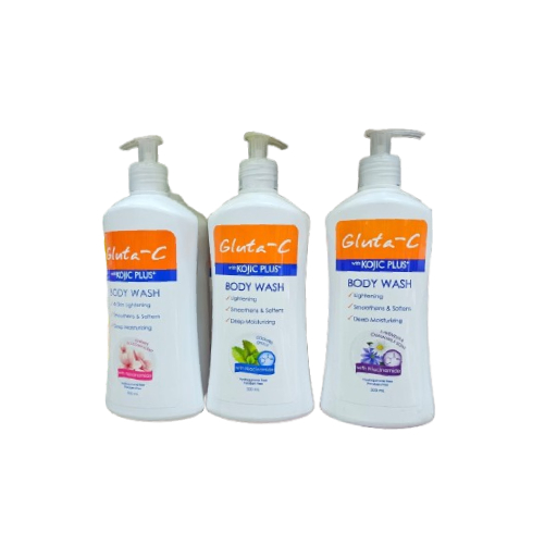 Gluta-C with Kojic Plus+ Body Wash Lightening • Smoothing • Deep Moisturizing Gluta-C with Kojic Plus+ Body Wash
Lightening • Smoothing • Deep Moisturizing