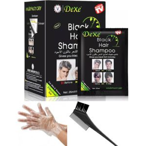 Natural-looking Black Hair Shampoo
