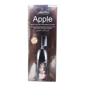 Nice Fresh Apple Ammonia-Free Comb Brown Hair Color Cream 200ml