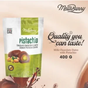 Mellsburry Pistachio Chocolate Coated Dates