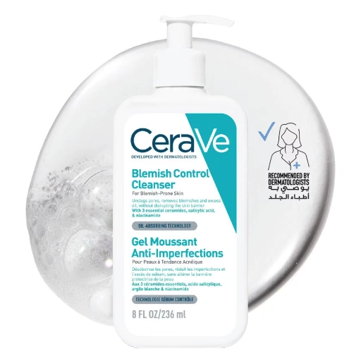 CeraVe Blemish Control Cleanser for Blemish-Prone Skin – Daily Facial Cleanser CeraVe Blemish Control Cleanser for Blemish-Prone Skin – Daily Facial Cleanser